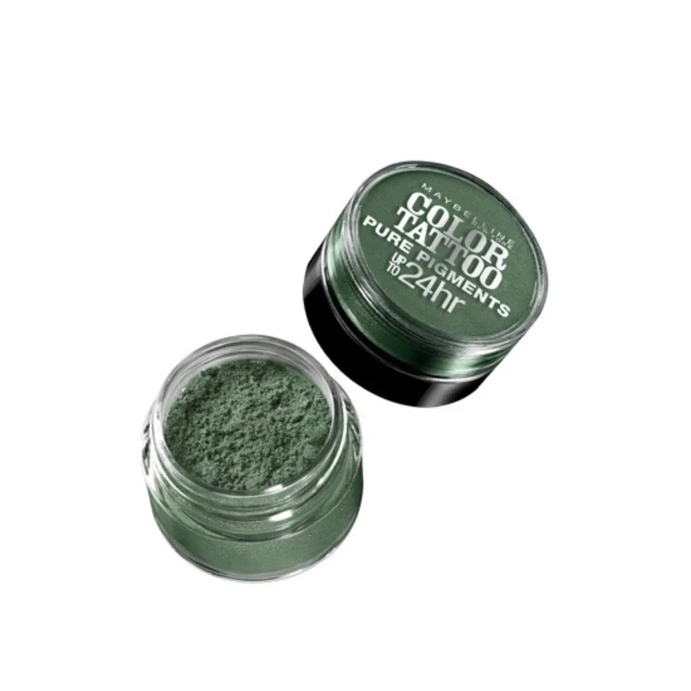 Maybelline - Color Tattoo Pure Pigments Eye Shadow- Forest Fatale